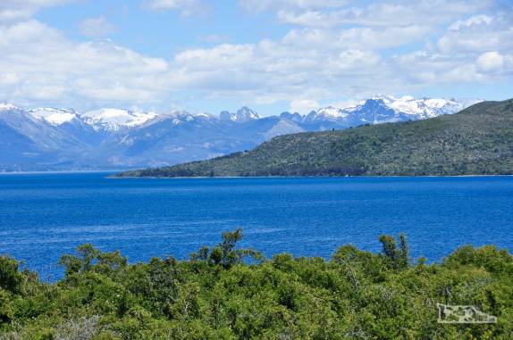 A bela região de Bariloche, na patagônia andina na Argentina